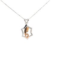 Collana Cianfrone Gioielli Donna in Oro Diamante 0.02 Ct COOR-50-198 - COOR-50-198